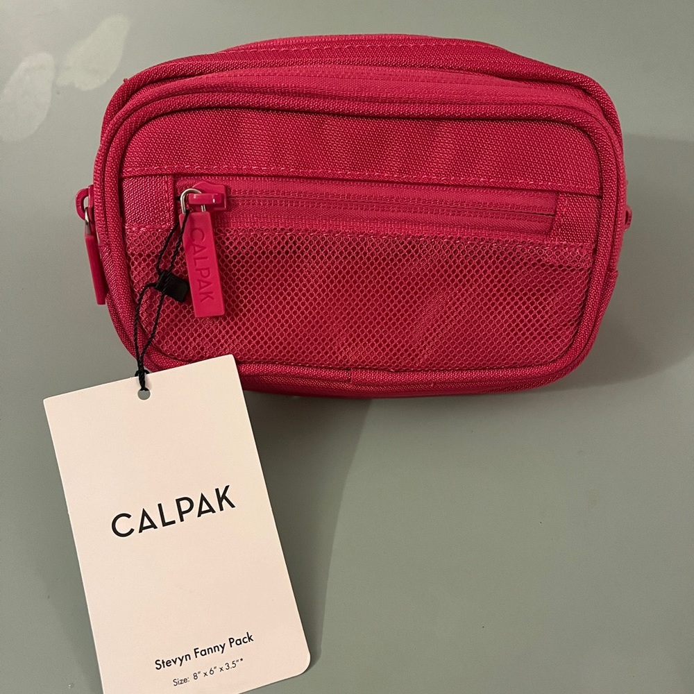 CALPAK Stevyn Fanny pack new in bright pink